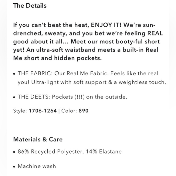 Aerie Women's OFFLINE Hot Stuff Low Rise Short-Green-Size Medium - Picture 9 of 9